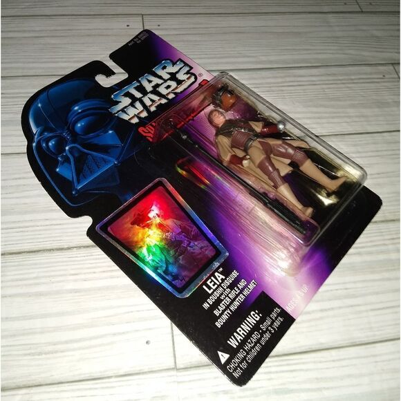 Star Wars Shadows of The Empire 3.75” Leia Boushh Disguise Bounty Hunter Figure - Picture 7 of 8